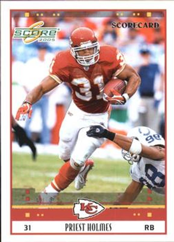 2005 Score #141 Scorecard /599