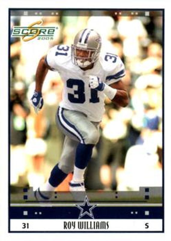 Roy Williams 2005 Score #78 Base RAW