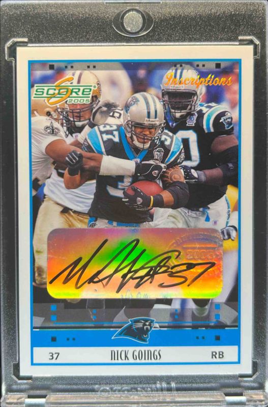 2005 Score #43 Inscriptions