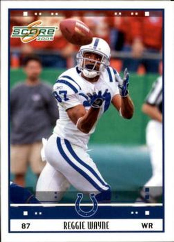 Reggie Wayne 2005 Score #125 Base RAW