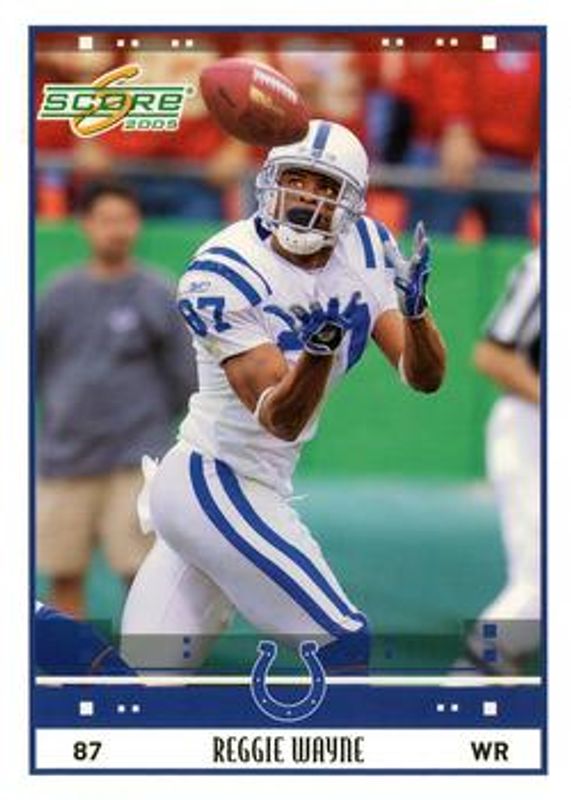 Reggie Wayne 2005 Score #125 Glossy RAW