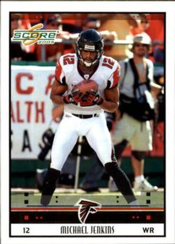 Michael Jenkins 2005 Score #12 Base RAW