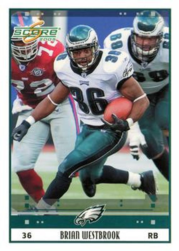Brian Westbrook 2005 Score #213 Glossy RAW