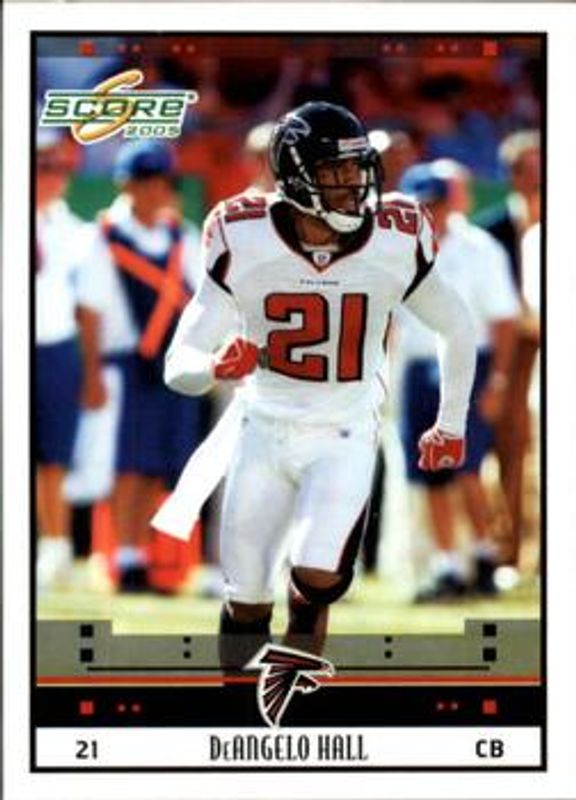 DeAngelo Hall 2005 Score #10 Base RAW