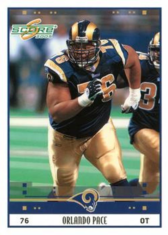 Orlando Pace 2005 Score #267 Glossy RAW