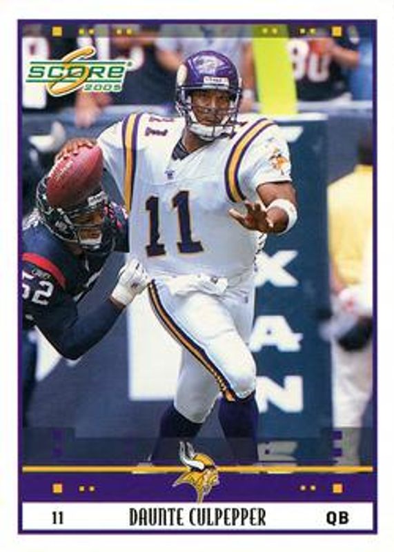 Daunte Culpepper 2005 Score #154 Glossy RAW