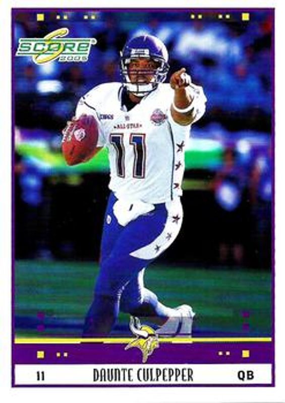 Daunte Culpepper 2005 Score #302 Base RAW