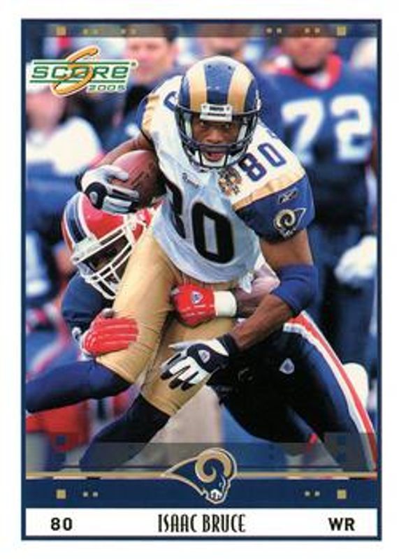 Isaac Bruce 2005 Score #263 Glossy RAW