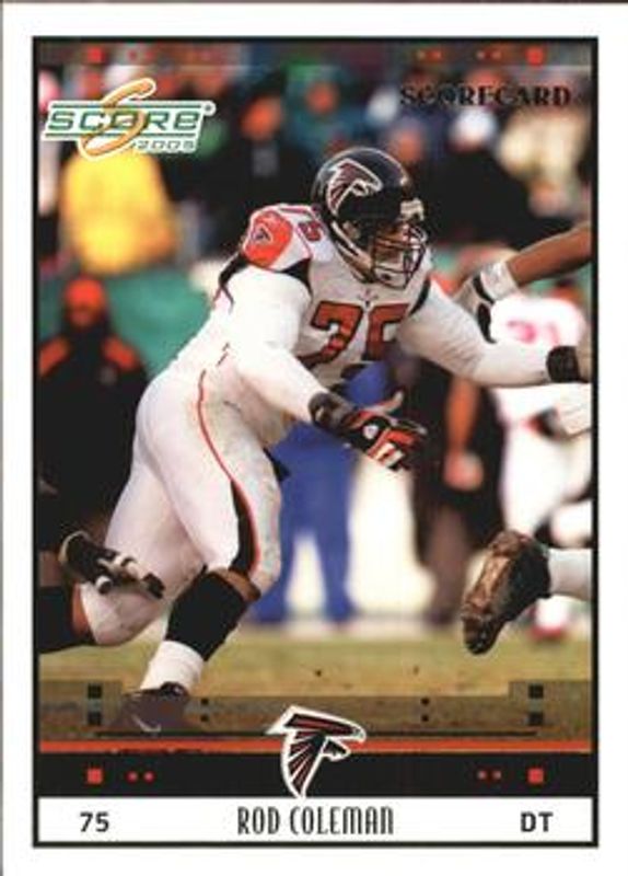 Rod Coleman 2005 Score #15 Scorecard /599 RAW