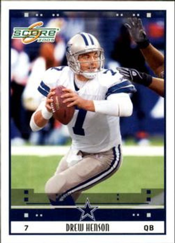 Drew Henson 2005 Score #72 Base Rookie RAW