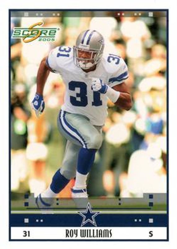 Roy Williams 2005 Score #78 Glossy RAW