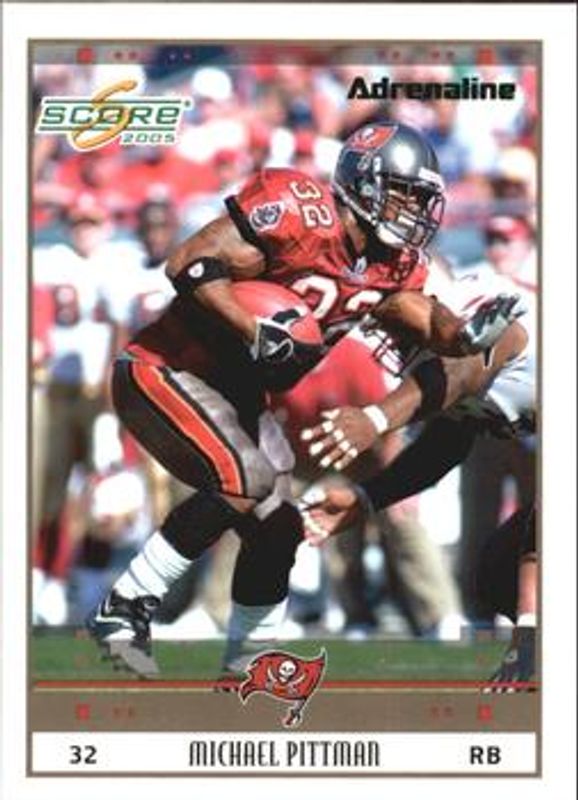 Michael Pittman 2005 Score #279 Adrenaline /399 RAW
