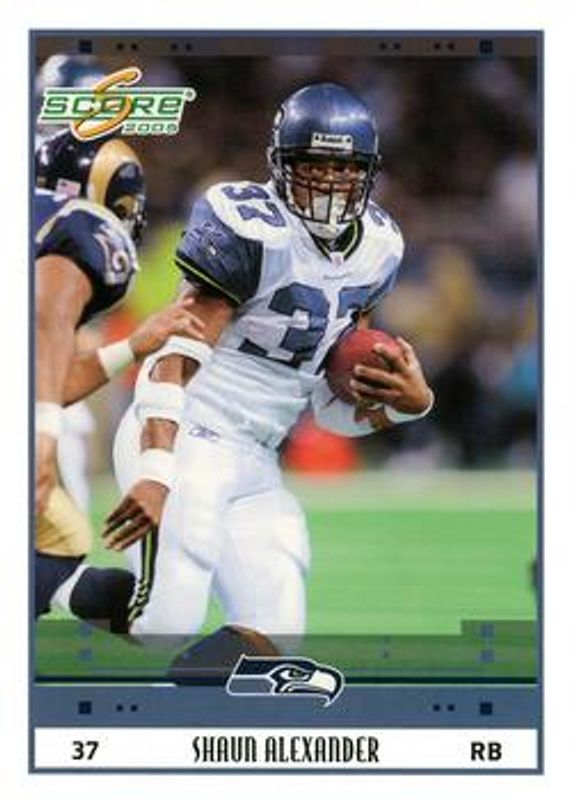 Shaun Alexander 2005 Score #262 Glossy RAW