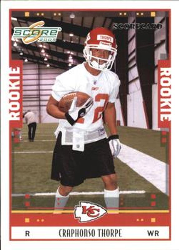 2005 Score #382 Scorecard /599