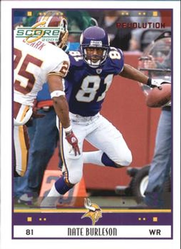 Nate Burleson 2005 Score #161 Revolution /199 RAW