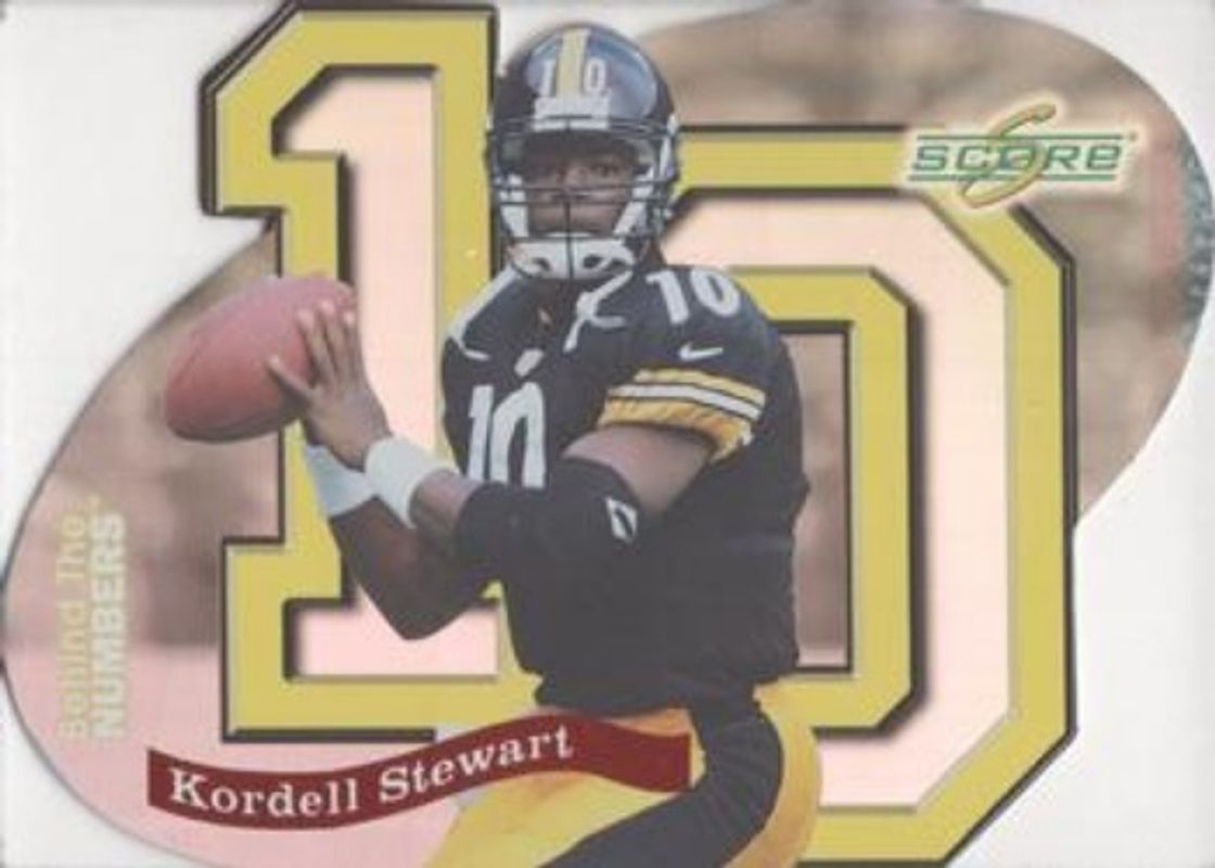 Kordell Stewart 1999 Score Supplemental #BN10 Behind the Numbers /1000 RAW
