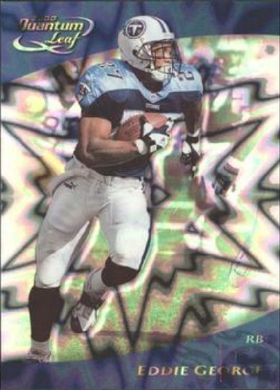 Eddie George 1999 Score Supplemental #QLP-12 2000 Quantum Leaf Previews RAW