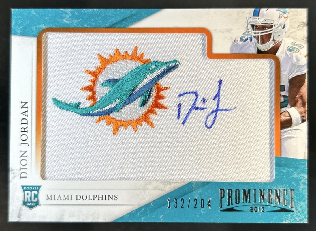2013 Prominence #128 Rookie Team Logo Patch Signatures /102