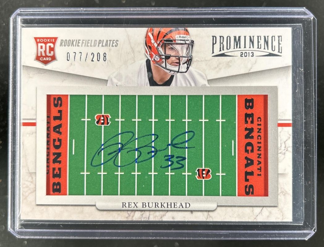 2013 Prominence #177 Rookie Gridiron Gems Autographs /102