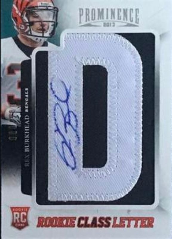 2013 Prominence #177-D Rookie Letter Autographs /200