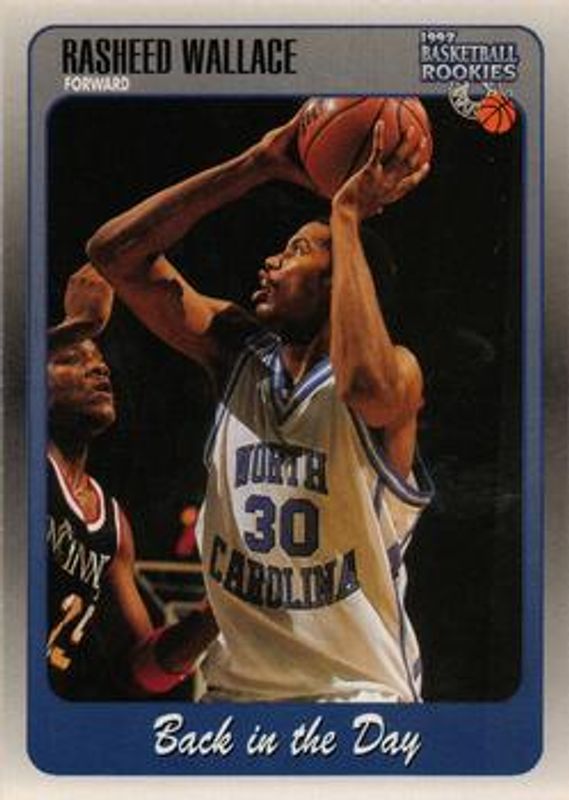 Rasheed Wallace 1997 Score Board Rookies #89 Base Price