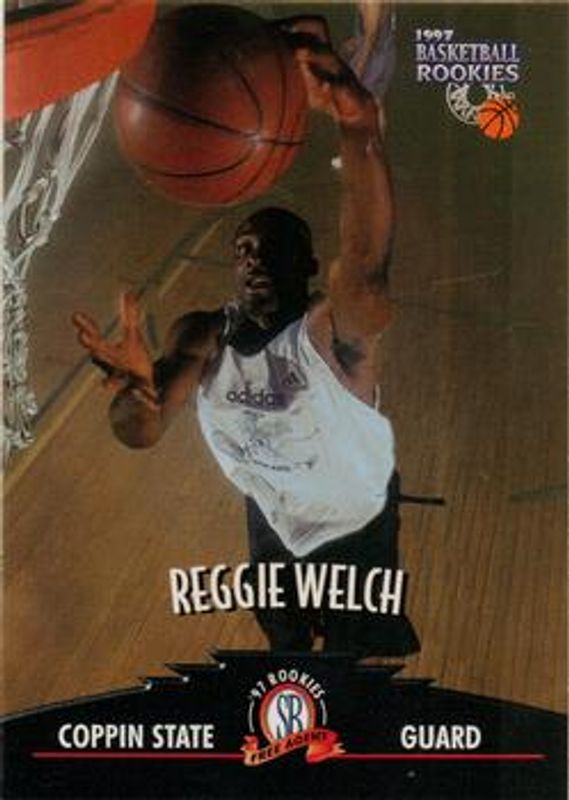 Reggie Welch 1997 Score Board Rookies #10 Base RAW