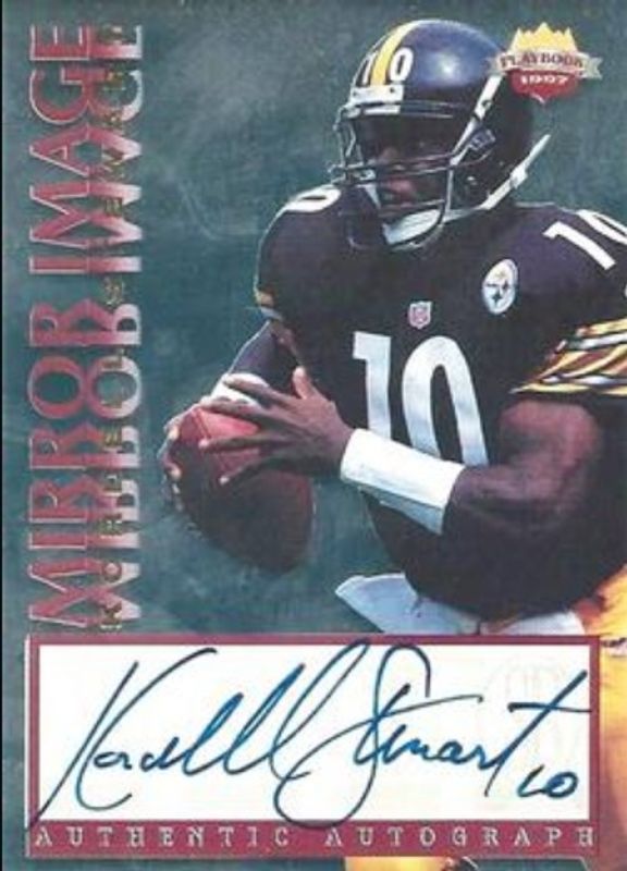 1997 Score Board Playbook #6 Mirror Image - Autographs /110