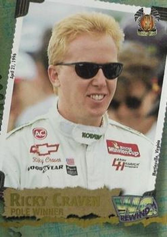 1997 Score Board #WC8 '96 Winston Cup Rewind /1996