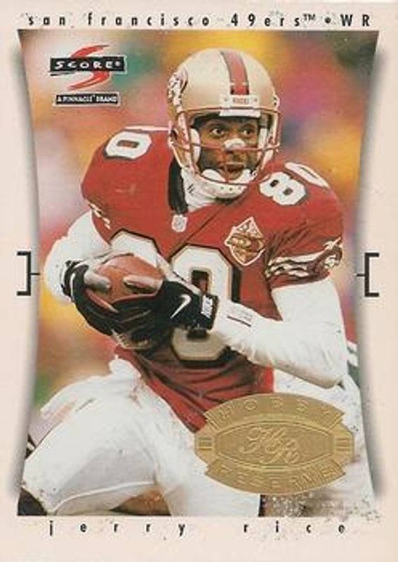 Jerry Rice 1997 Score Hobby Reserve #6 Base RAW