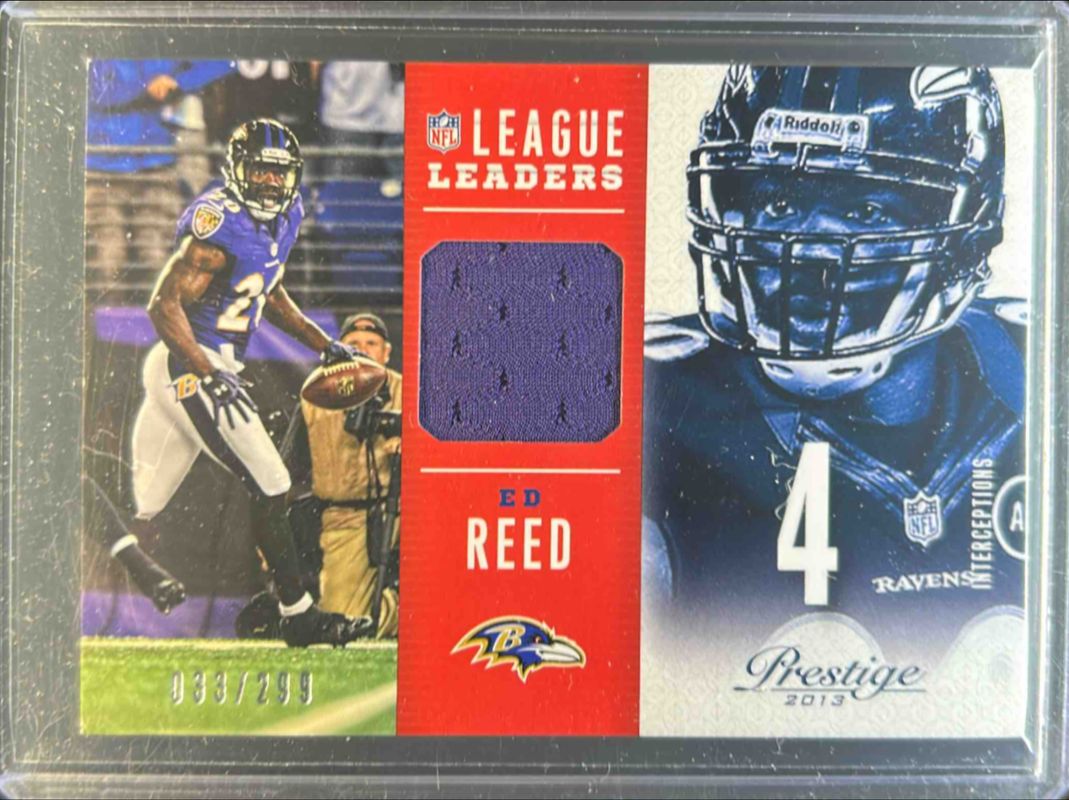 2013 Prestige #19 League Leaders Materials /299