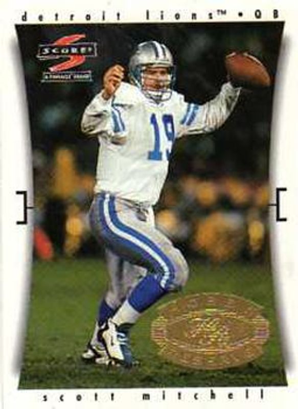 Scott Mitchell 1997 Score Hobby Reserve #253 Base RAW