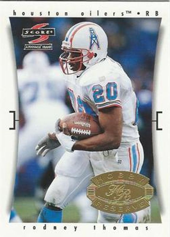 Rodney Thomas 1997 Score Hobby Reserve #155 Base RAW