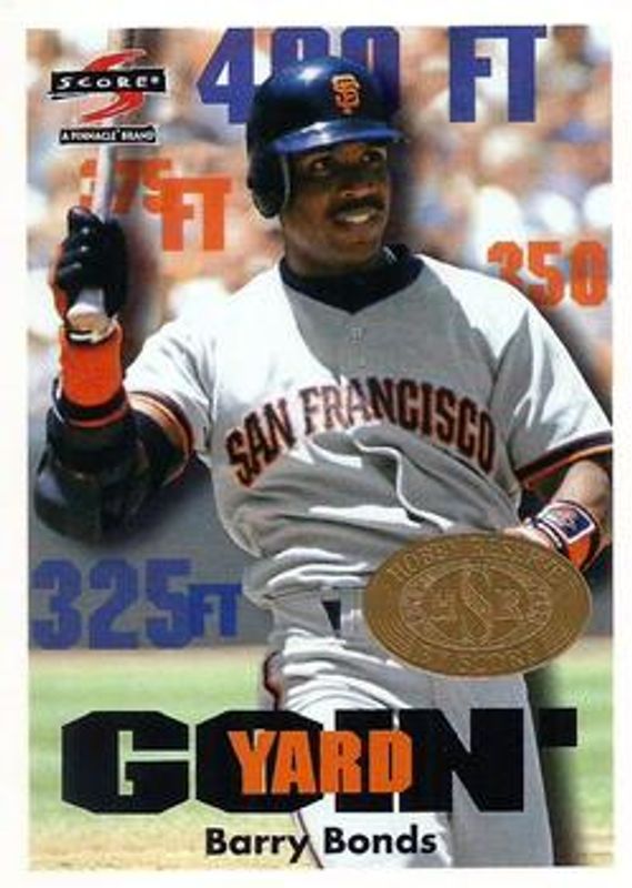 Barry Bonds 1997 Score Hobby Reserve #HR504 Base RAW