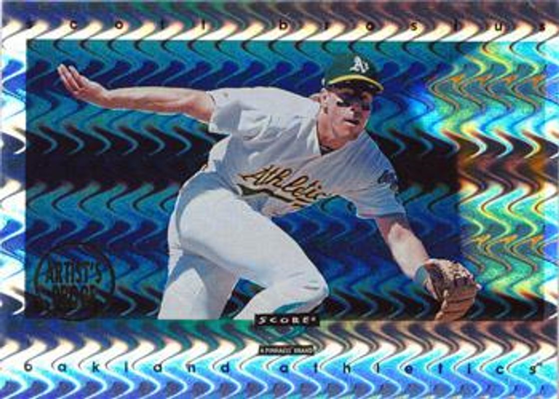 Scott Brosius 1997 Score Hobby Reserve #97 Artist's Proof - Holofoil RAW