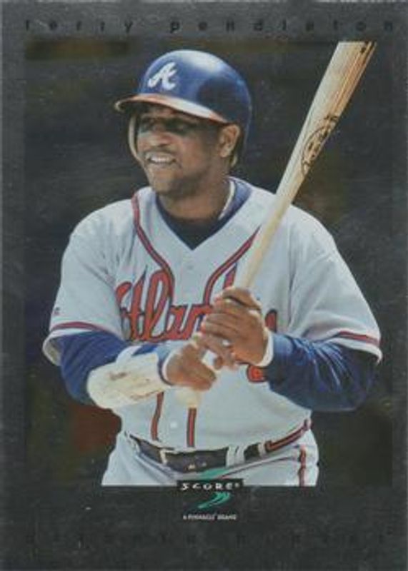 Terry Pendleton 1997 Score Premium Stock #62 Showcase Series RAW