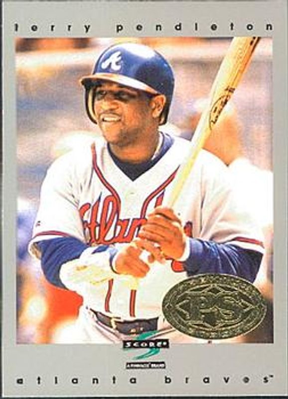 Terry Pendleton 1997 Score Premium Stock #62 Base RAW