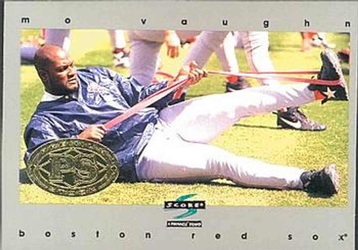 Mo Vaughn 1997 Score Premium Stock #93 Base RAW