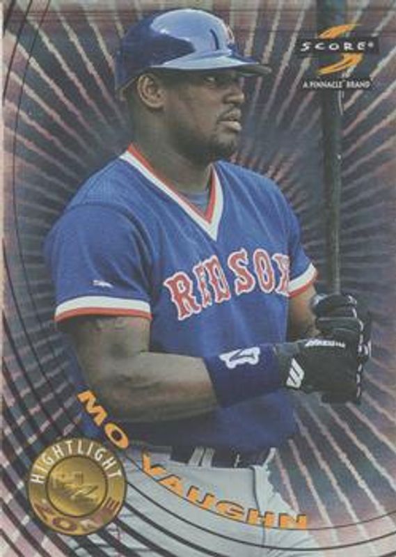 Mo Vaughn 1997 Score Premium Stock #3 Highlight Zone RAW