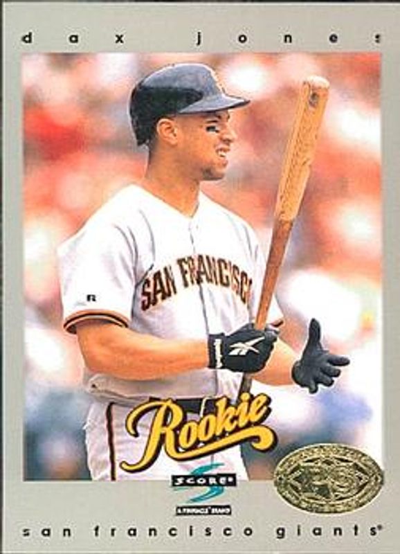 Dax Jones 1997 Score Premium Stock #323 Base RAW