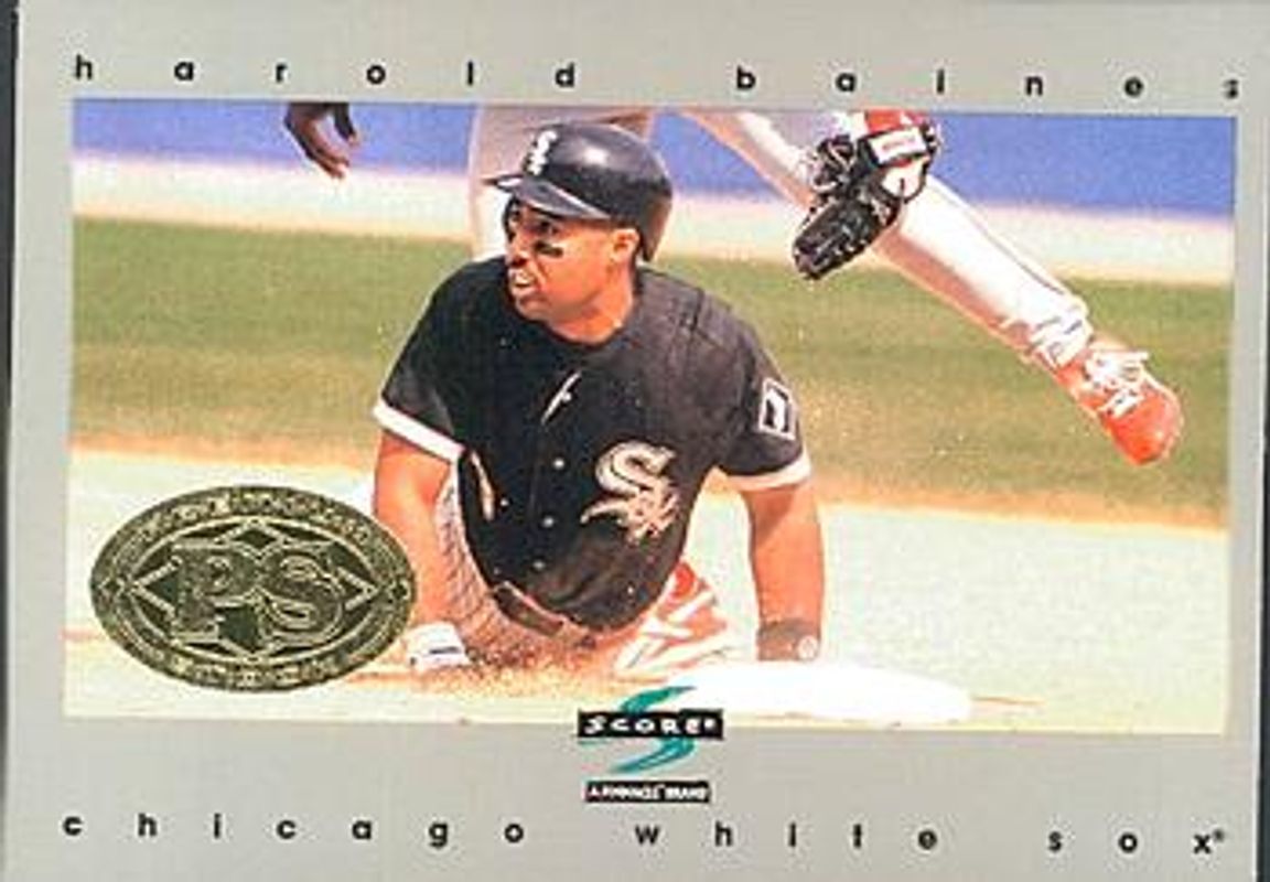 Harold Baines 1997 Score Premium Stock #104 Base RAW