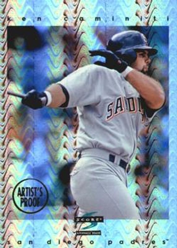 Ken Caminiti 1997 Score Premium Stock #21 Artist's Proof - Holofoil RAW