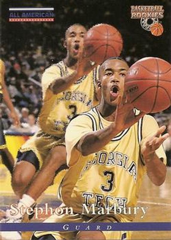 Stephon Marbury 1996 Score Board Rookies #83 Base RAW