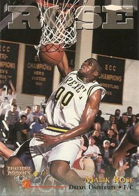 Malik Rose 1996 Score Board Rookies #75 Base RAW