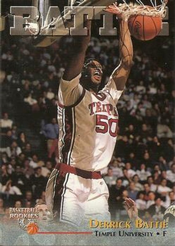 Derrick Battie 1996 Score Board Rookies #51 Base RAW