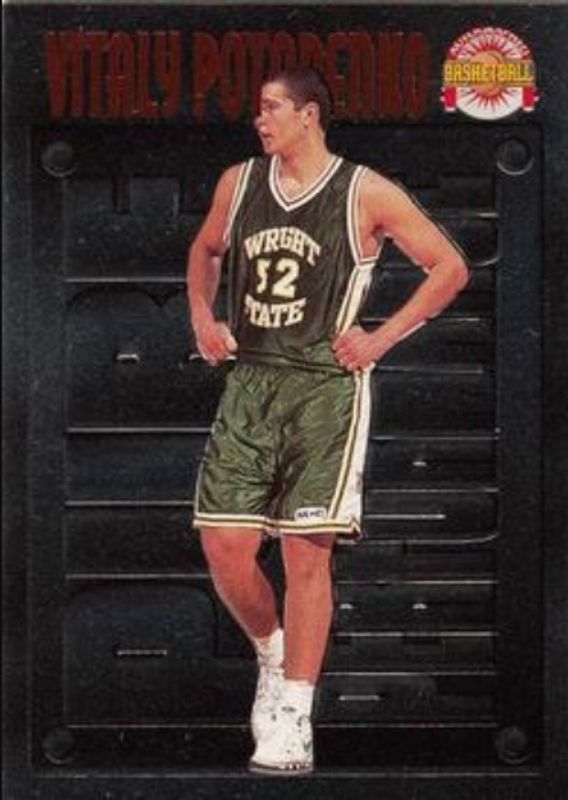 Vitaly Potapenko 1996 Score Board Autographed #PP19 Pure Performance Rookie RAW