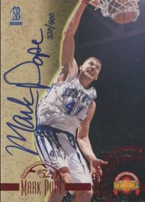 1996 Score Board Autographed Autographs - Red /400