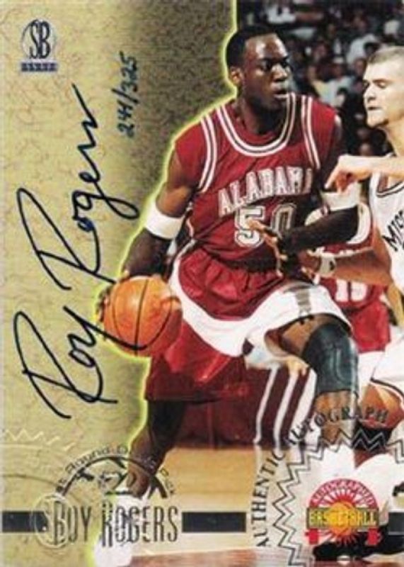 Roy Rogers 1996 Score Board Autographed Autographs - Silver /325 Rookie RAW