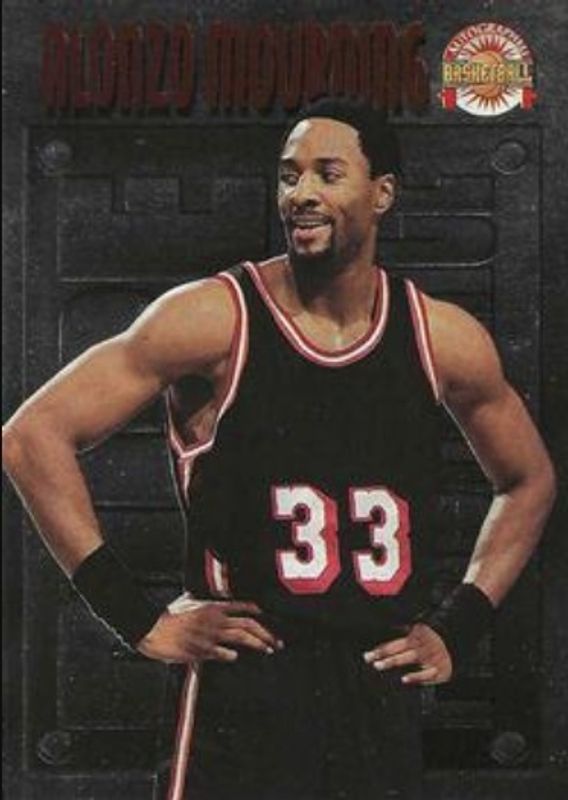 Alonzo Mourning 1996 Score Board Autographed #PP26 Pure Performance RAW
