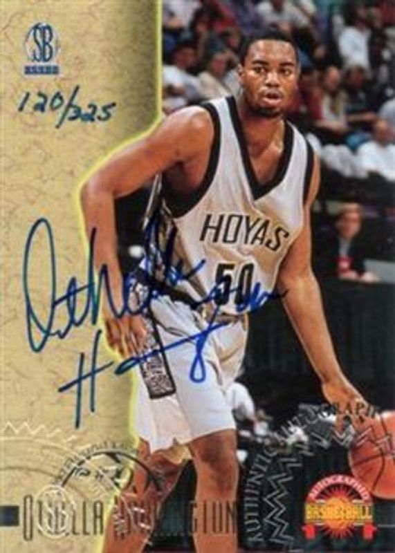 Othella Harrington 1996 Score Board Autographed Autographs - Silver /325 Rookie RAW