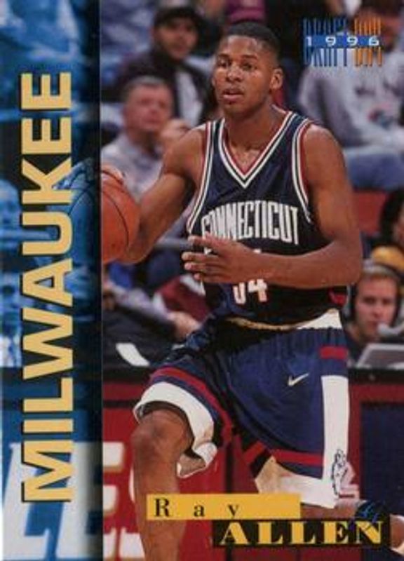 Ray Allen 1996 Score Board Draft Day #4A Base Rookie RAW